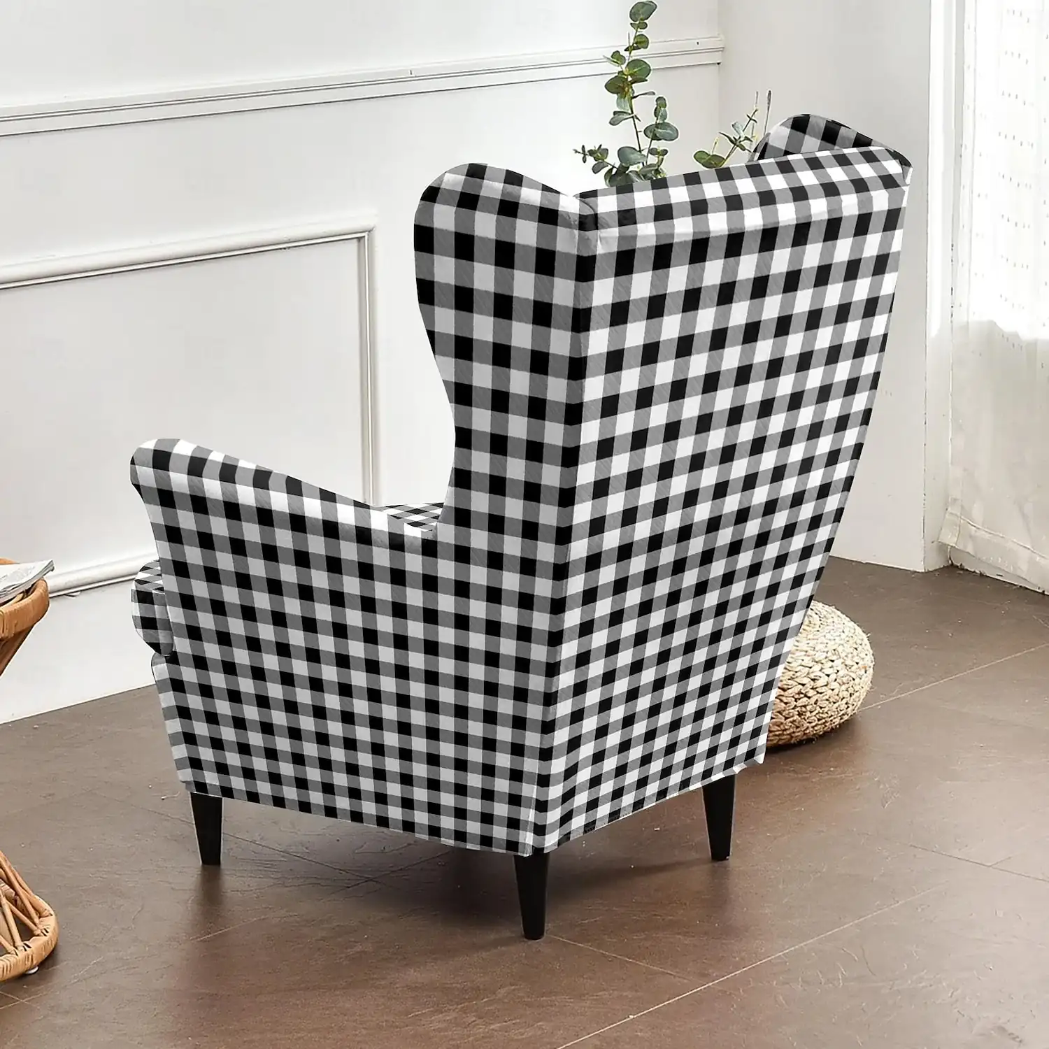 Floral, Striped & Geometric Printed Wingback Chair Covers, Stretch Polyester Slipcovers for Armchairs, Decorative Furniture Protectors 2026 – €45.99 342bf6ff551b0161f6700afdba11a326