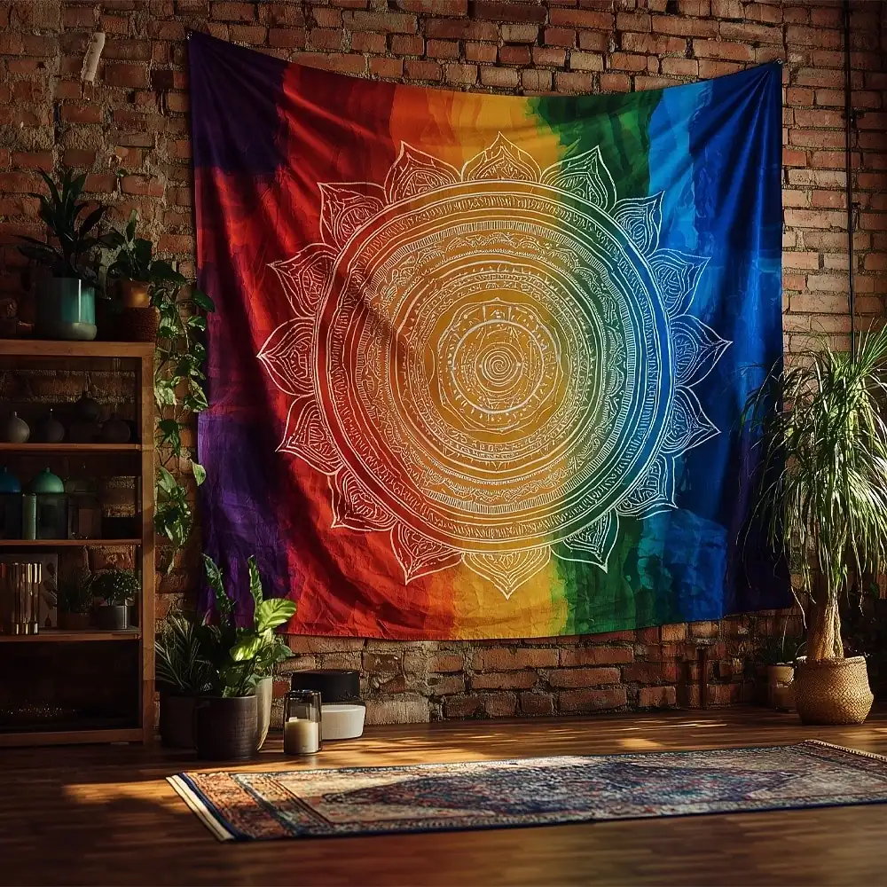 Tapestry Blanket Wall Hangings Seven Chakra Yoga Meditation Lotus Sports Mystic Bedroom Living Room Dorm Home Decor 2026 – €19.99 bbc18513788d59f73270c787e80c3f10