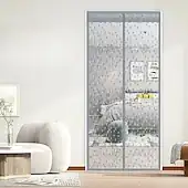 Magnetic Screen Door Portable, Mesh Screen Door Fly or Bug Screen Magnetic, Doorway For Sliding Door,Garage,Patio,Kitchen,Living,Window Room,Bedroom,B