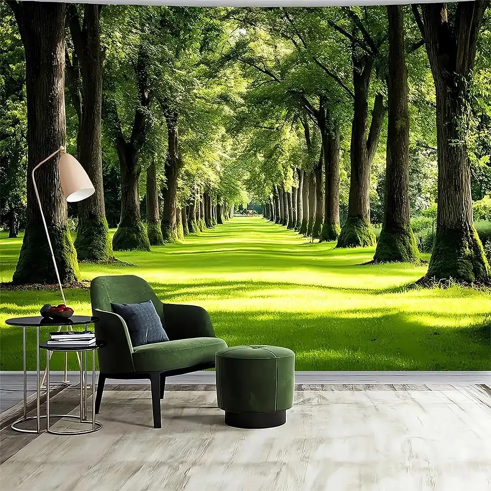 Nature Forest Wall Tapestry Green Tree Avenue Path Sunlit Park Scenery Wall Hanging For Living Room Bedroom Office Home Decor 2026 – €18.99 0ace91b390c680510964bd6a912f4b8e