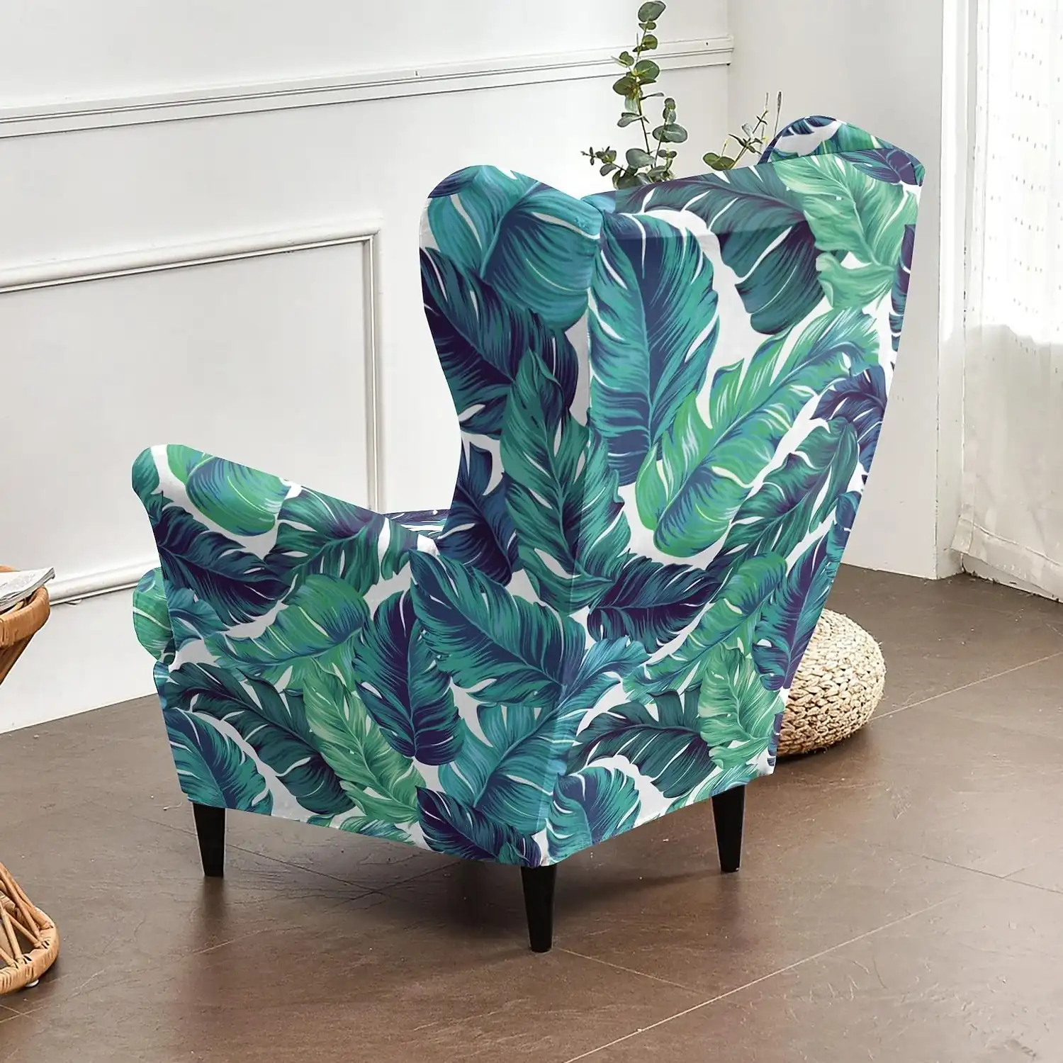Wingback Chair Cover, Stretch Polyester Slipcover with Floral, Striped, or Geometric Print, Furniture Protector for Living Room 2026 – €36.99 c937b333f9db0cd33dca93b87d7f6e17
