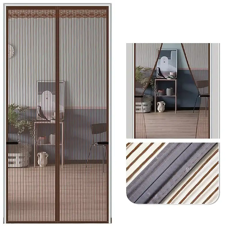 Magnetic Screen Door Portable, Fly Or Bug Screen Magnetic, Doorway For Sliding Door,Garage,Patio,Kitchen,Living,Window Room,Bedroom,Bar,Pet and Kid Ea 1f1e5b979b53cfaf8def4b115519c48b