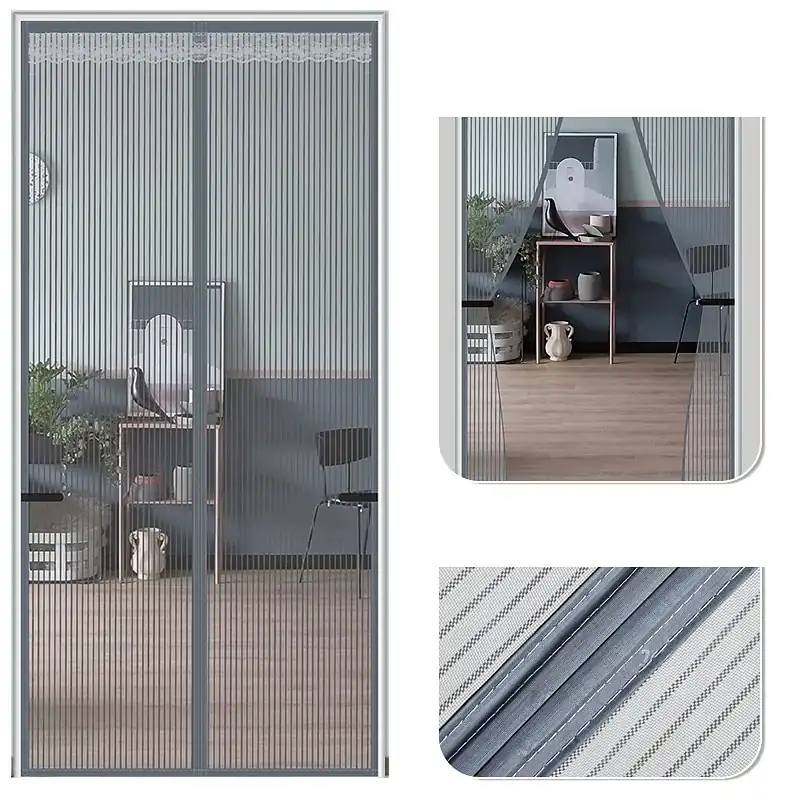 Magnetic Screen Door Portable, Fly Or Bug Screen Magnetic, Doorway For Sliding Door,Garage,Patio,Kitchen,Living,Window Room,Bedroom,Bar,Pet and Kid Ea da20be59989c7c8911425054c4a70789