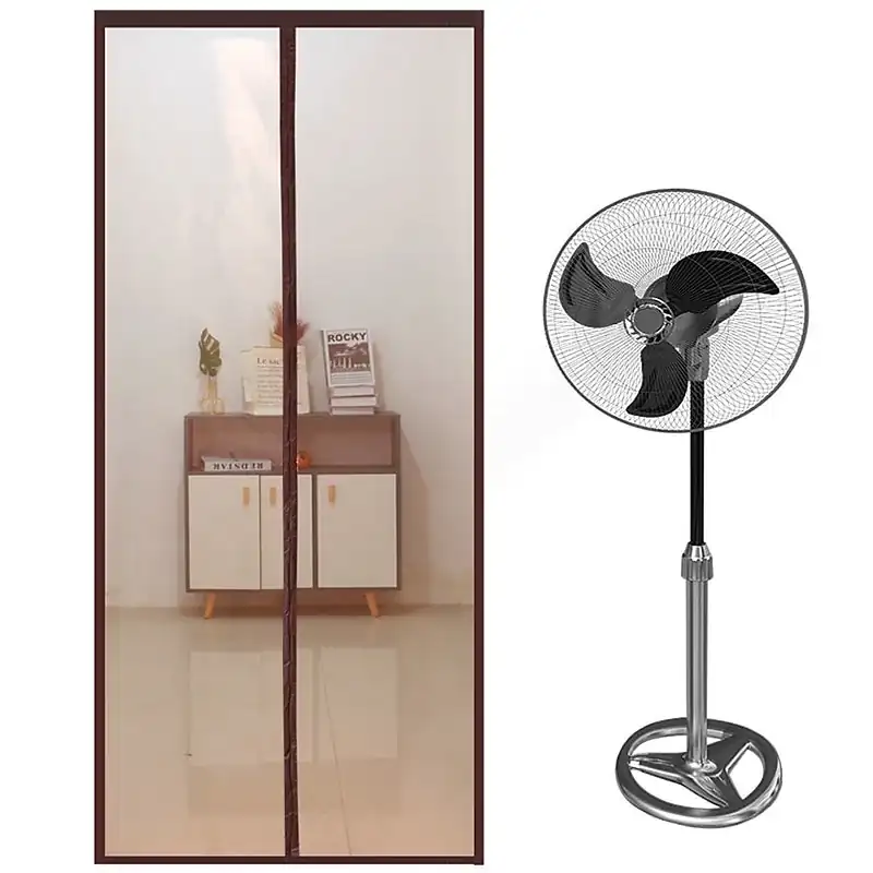 Magnetic Screen Door Portable, Fly Or Bug Screen Magnetic, Doorway For Sliding Door,Garage,Patio,Kitchen,Living,Window Room,Bedroom,Bar,Pet and Kid Ea f997f78de40db886f6a16907da00ec37